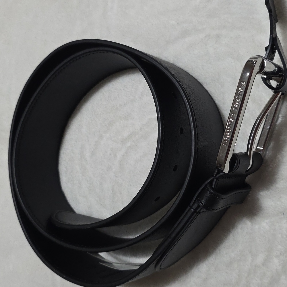 Lauren‎ Ralph Lauren Women's leather Belt. Size L (black).